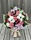 Букет цветов из: Альстромерии, Гвоздики, Розы и Хризантемы в Ульянино