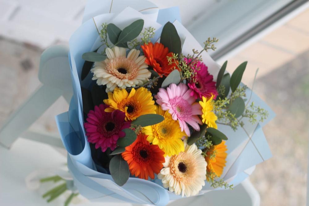 Букет цветов из: Герберы в Ульянино