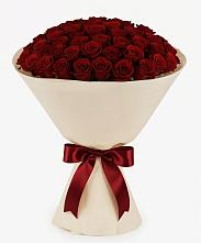 Букет 101 Бордовая роза Блэк Бакарра #REPLACE_PRED# Ульянино