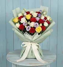 Букет цветов из:  Розы в Ульянино