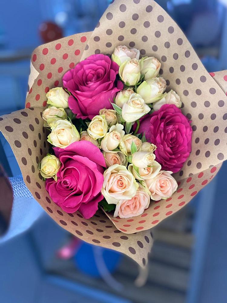 Букет цветов из: Розы в Ульянино