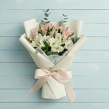 Букет цветов из:  Альстромерии в Ульянино