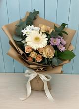 Букет цветов из:  Герберы и Хризантемы в Ульянино