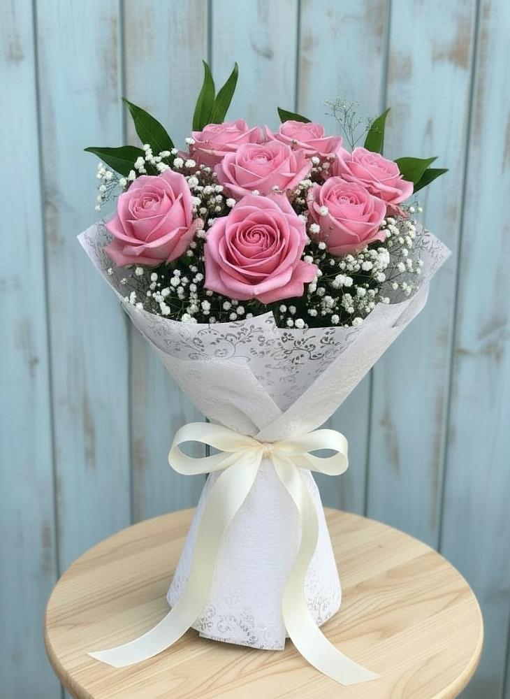 Букет цветов из: Розы в Ульянино
