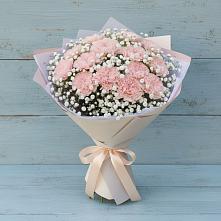 Букет цветов из:  Гвоздики в Ульянино