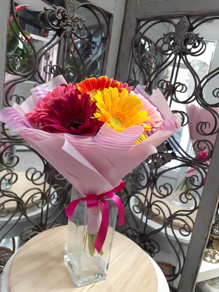 Букет цветов из: Герберы в Ульянино