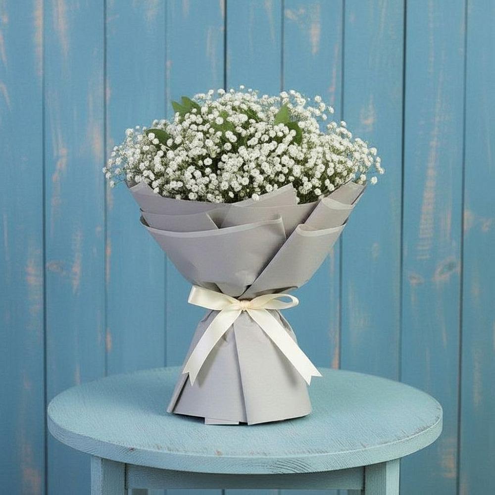 Букет цветов из: Гипсофила в Ульянино