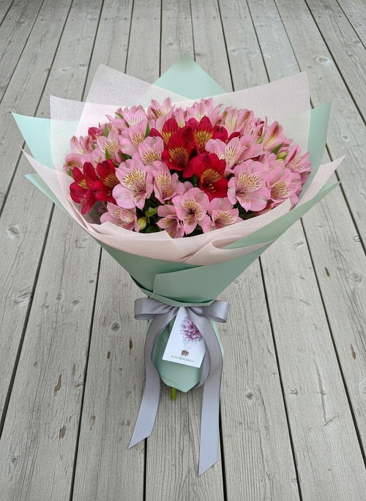 Букет цветов из: Альстромерии в Ульянино