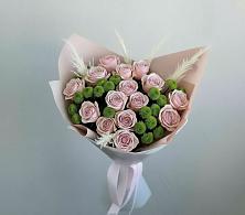 Букет цветов из:  Розы и Хризантемы в Ульянино