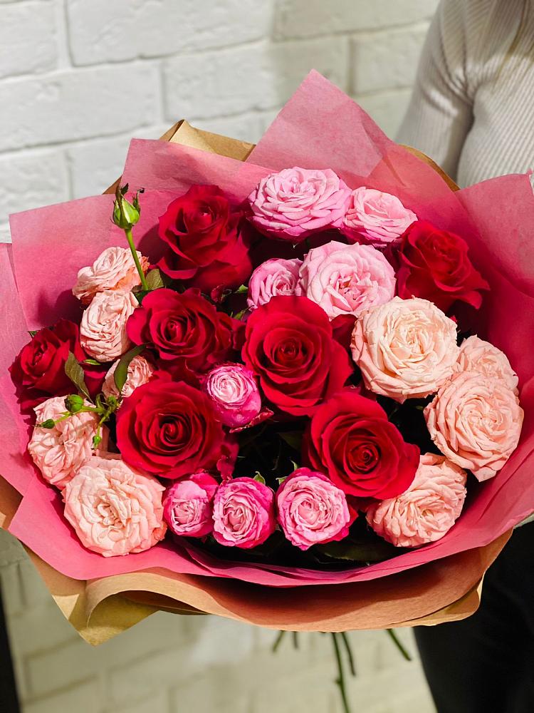 Букет цветов из: Розы в Ульянино