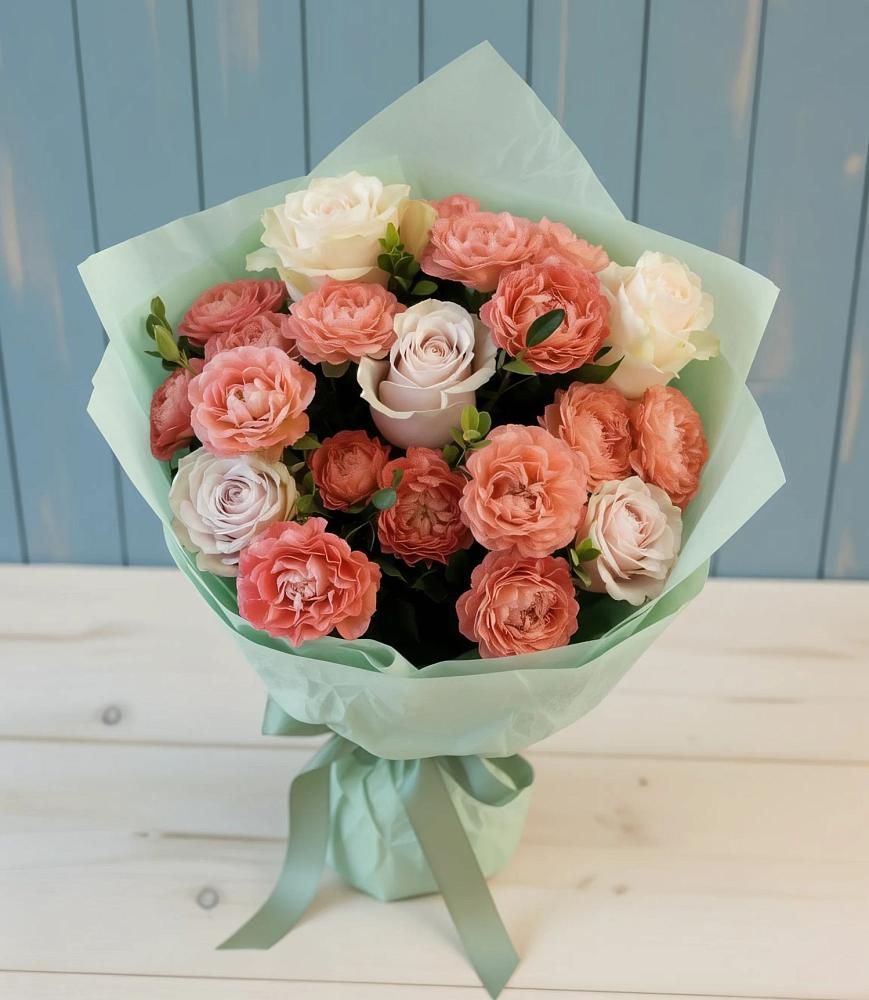 Букет цветов из: Розы в Ульянино