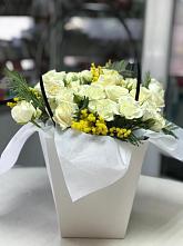 Цветочная композиция из Розы  в Ульянино