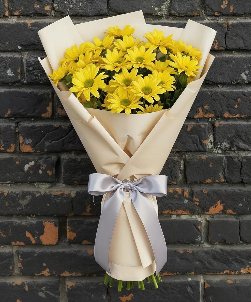 Букет цветов из: Хризантемы в Ульянино