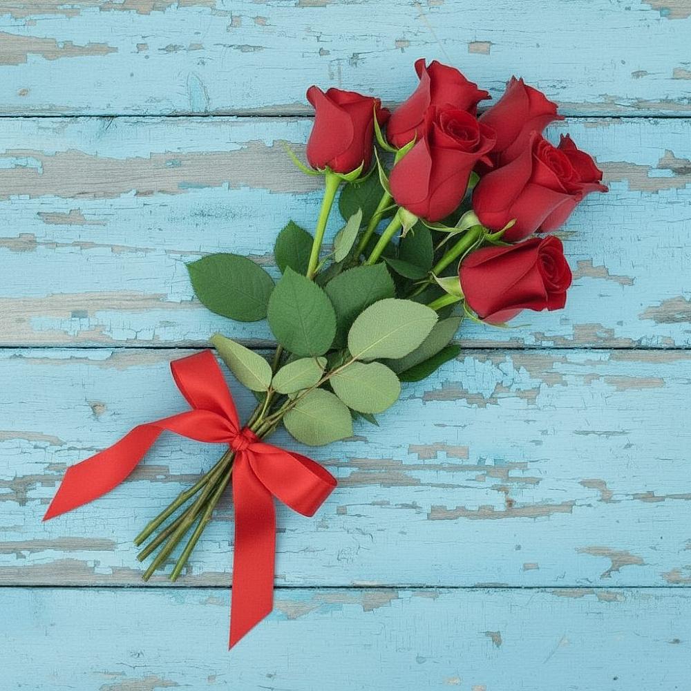Букет Красные розы в Ульянино