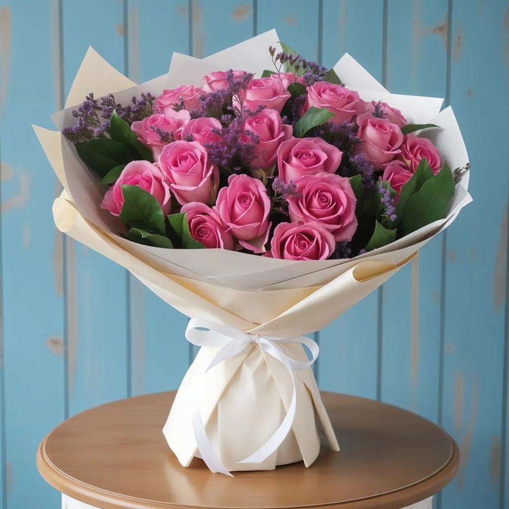 Букет цветов из: Розы в Ульянино