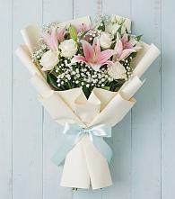 Букет цветов из:  Лилии в Ульянино